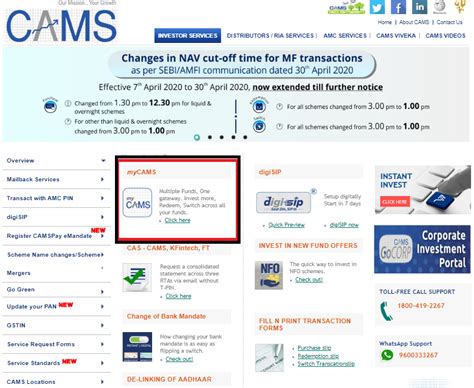 cams online website|camsonline login portal.